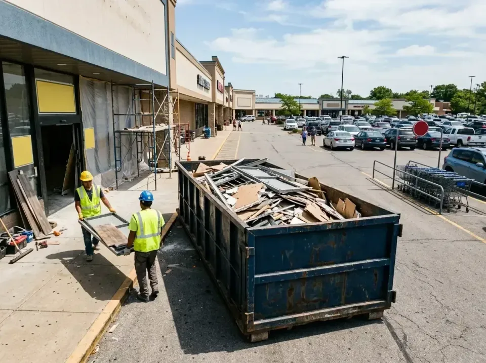 retail-store-renovation-debris-003 — frequently asked questions, Roll-off Dumpster Rentals in Andover, KS